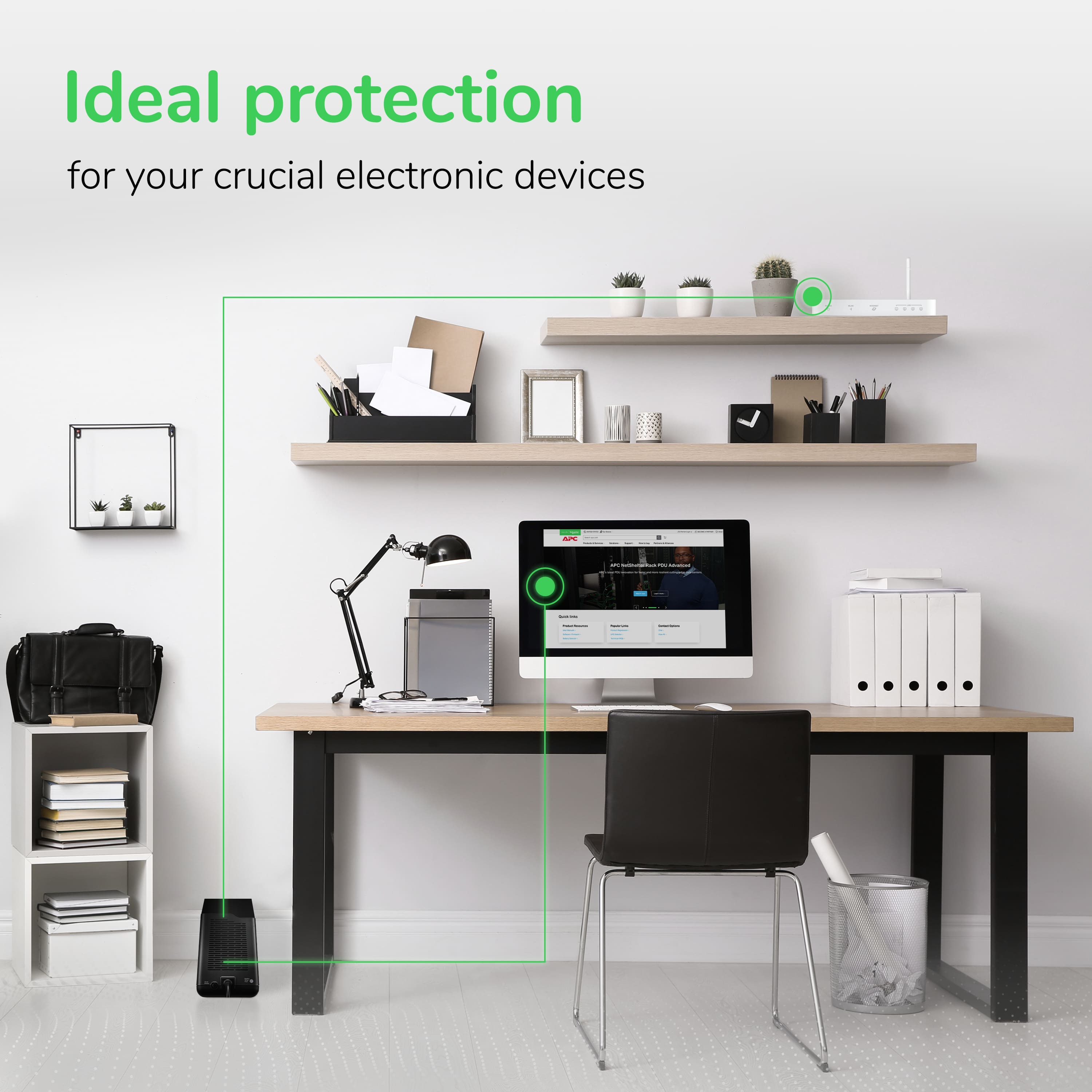 Ideal protection for your crucial electronic devices.