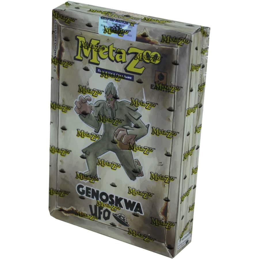 MetaZoo games - MetaZoo: Cryptid Nation TCG - UFO 1st Edition Earth Theme Deck - Genoskwa price history on PriceWatchPro