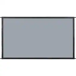 Kodak - 120” Replacement Dual Projector Screen, Fast Fold Front & Rear Projection Backdrop