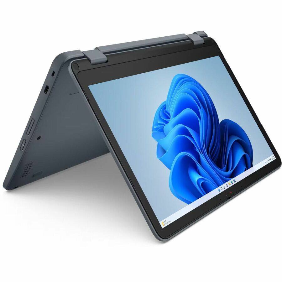 Alt View 7. Lenovo - Lenovo 300w Gen 5 83LF0005US 11.6" Touchscreen Convertible 2 in 1 Notebook - HD - 60 Hz - Intel N-Series N150 - 8 GB - 1 - Slate Gray.