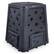 Front. Redmon - Redmon 65 Gallon Capacity Compost Bin with Lift Off Lid and 4 Door Access, Black - Black.