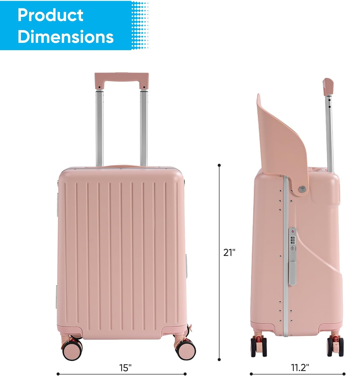 Product Dimensions  
21" x 15" x 11.2"