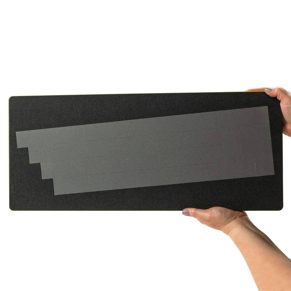 Alt View 3. AccuQuilt - GO! Fabric Cutting Dies-Log Cabin 12 in. Finished by Leslie Main,Black - Black.