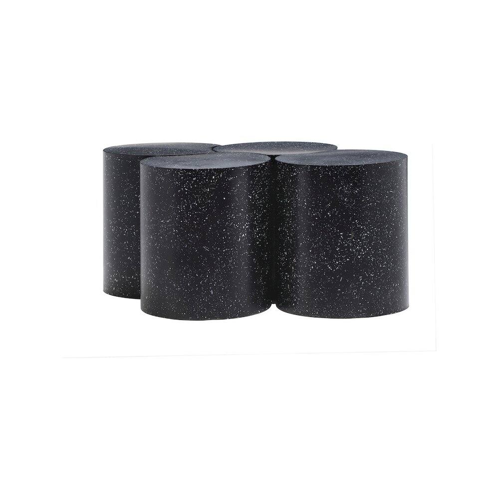Alt View 1. Meridian Furniture - Dimple Black Coffee Table - Black.