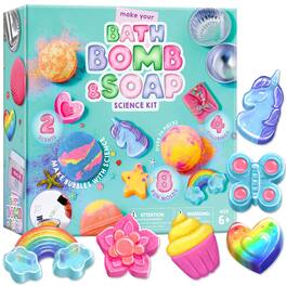 Joyfy - Soap Making Kit for Kids, 6 Shape Soap Molds DIY Crafts for Kids Ages 8-12, Creative Gift for Girls Birthday Christmas - colorful