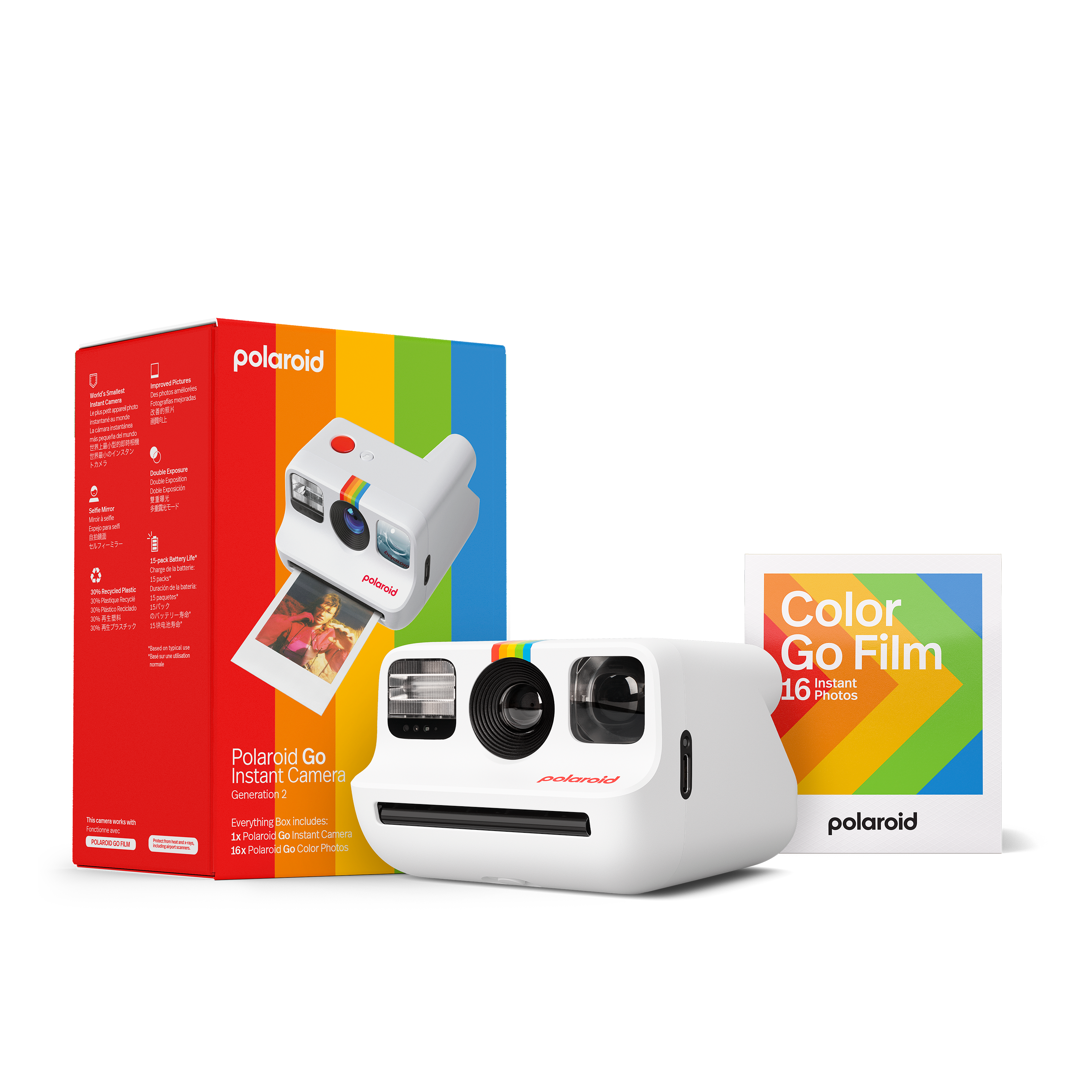 Polaroid Go Instant Camera Generation Color Go Film Instant 16 Photos