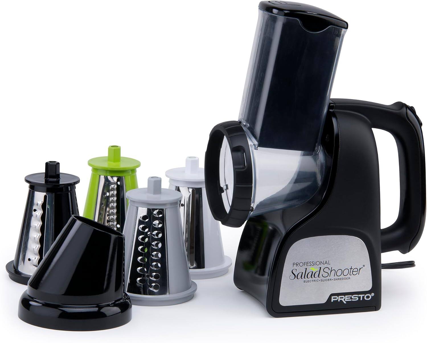 PROFESSIONAL Salad Shooter ELECTRIC SLICER-SHREDDER  
PRESTO