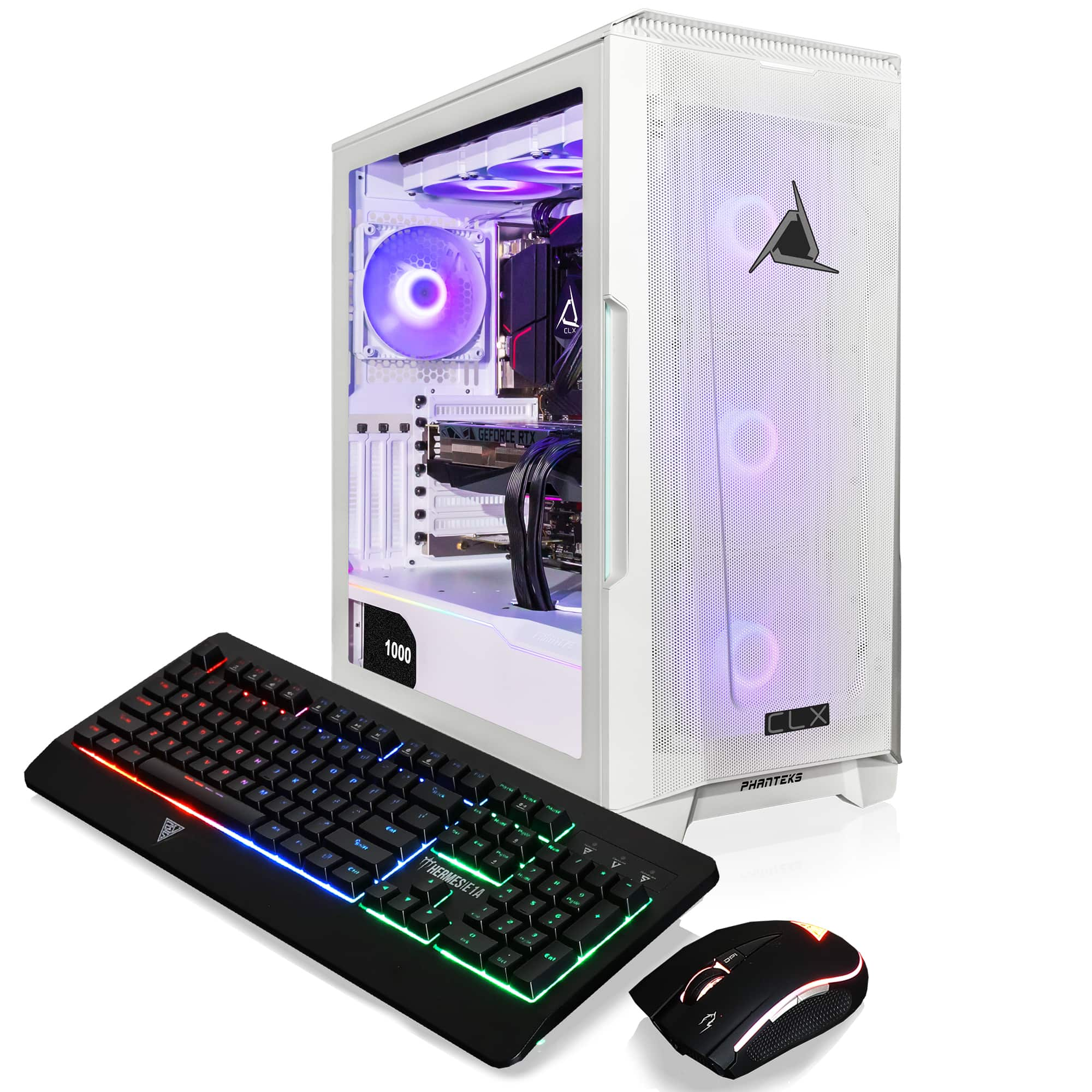 Best Buy: CLX SET Gaming Desktop AMD Ryzen 9 7950X 32GB DDR5 4800 Memory  NVIDIA GeForce RTX 4090 1TB M.2 NVMe SSD + 4TB HDD White TGMSETRTH2A02WM