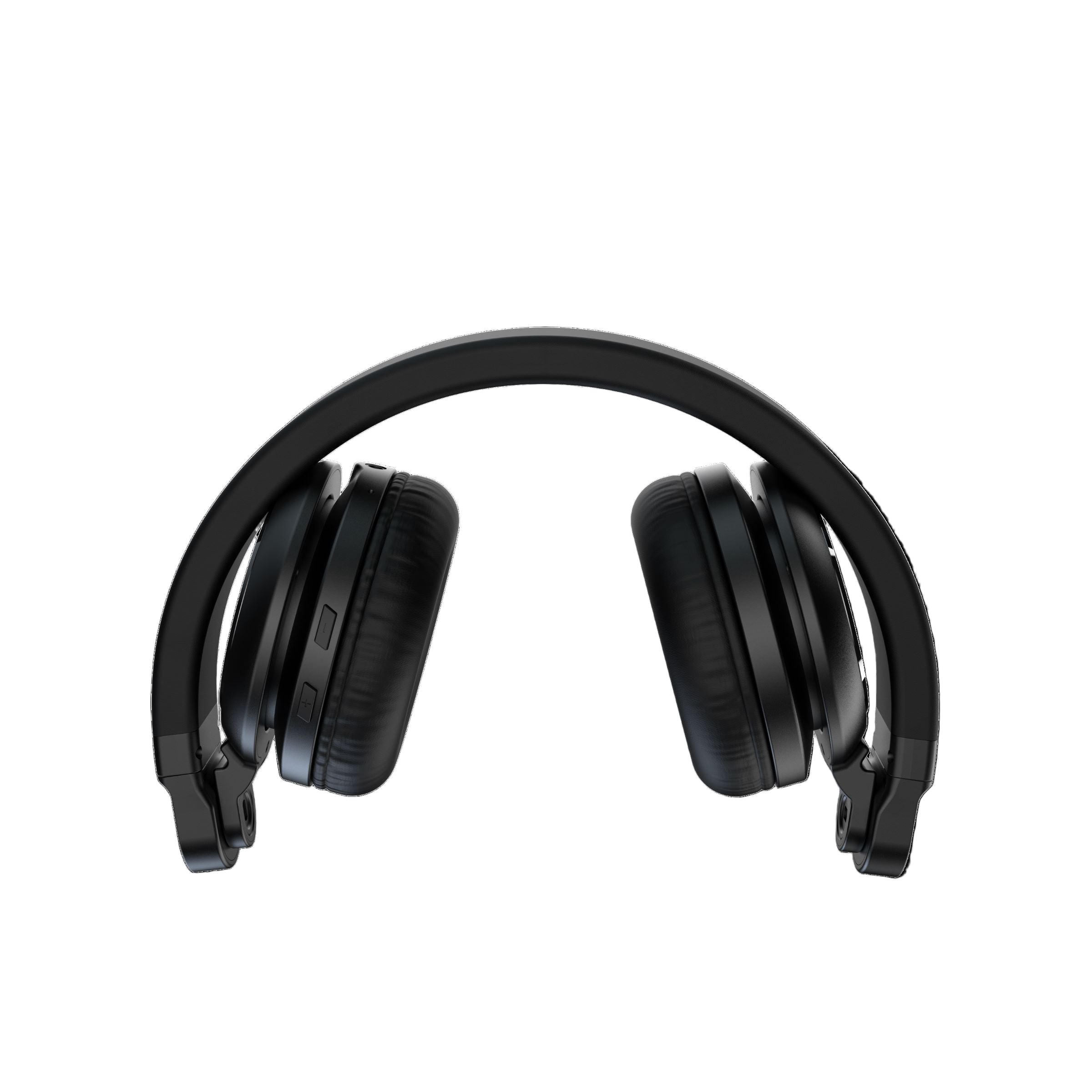 Alt View 4. Gemini - GBTX-200 wireless Bluetooth 5.4 headphones with ENC mic for calls, 40mm drivers and 3.5mm AUX input - Black.
