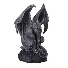 Pacific Trading - Vraskod The Sentinel Stone Gargoyle Sculpture Statue 12 Inch Tall