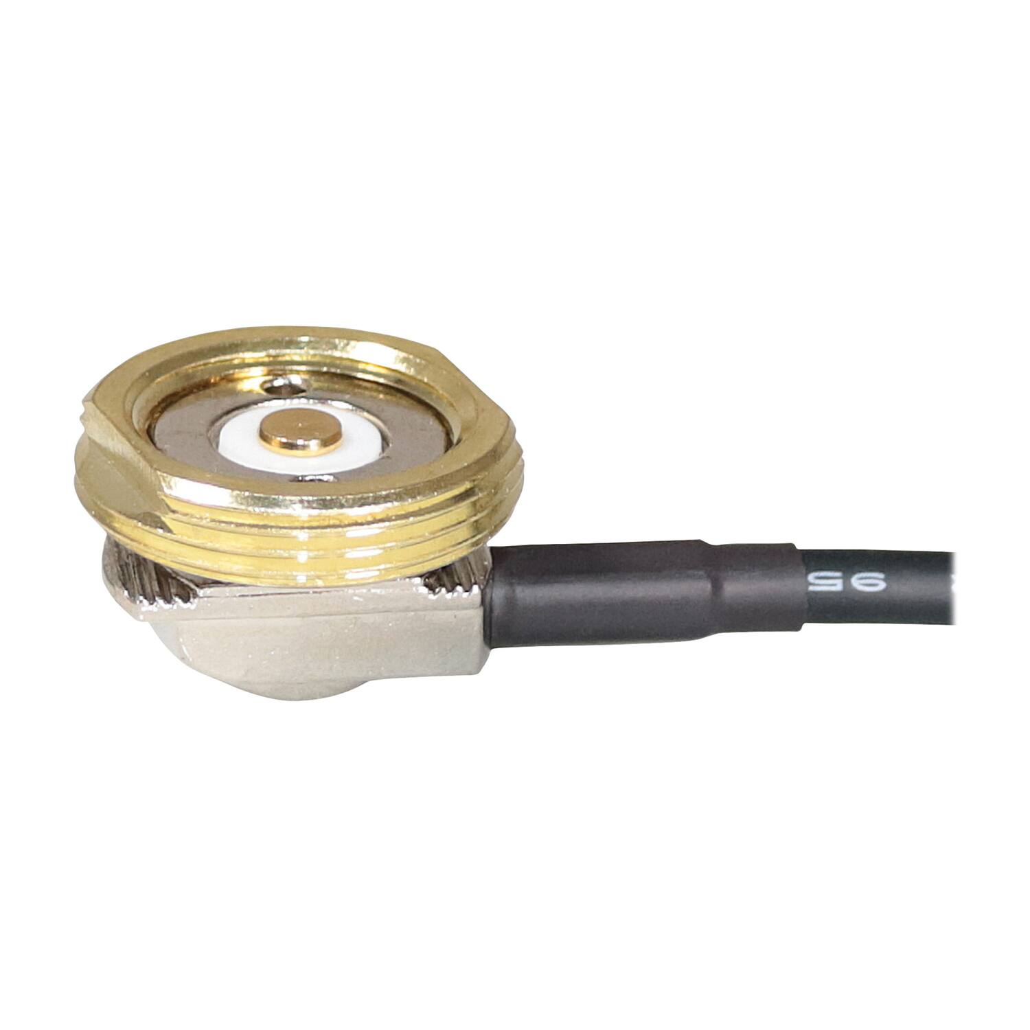 Alt View 5. Tram - Tram 7732 Satellite Radio Mirror-mount Low-profile Antenna With Rg58 Coaxial Cable And Smb-female Connector - Black.