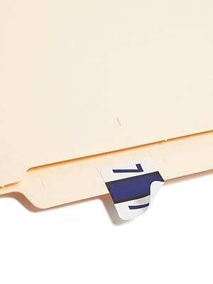 Alt View 1. Smead - BCCRN Color Coded Numeric Labels, 7, Purple, 500/Roll - Purple.