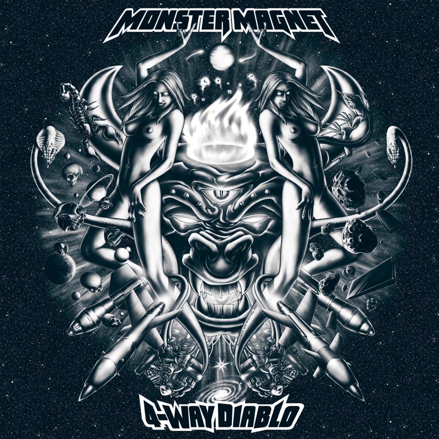 Monster Magnet - 4 Way Diabolo   - COMPACT DISCS [CD] price history on PriceWatchPro
