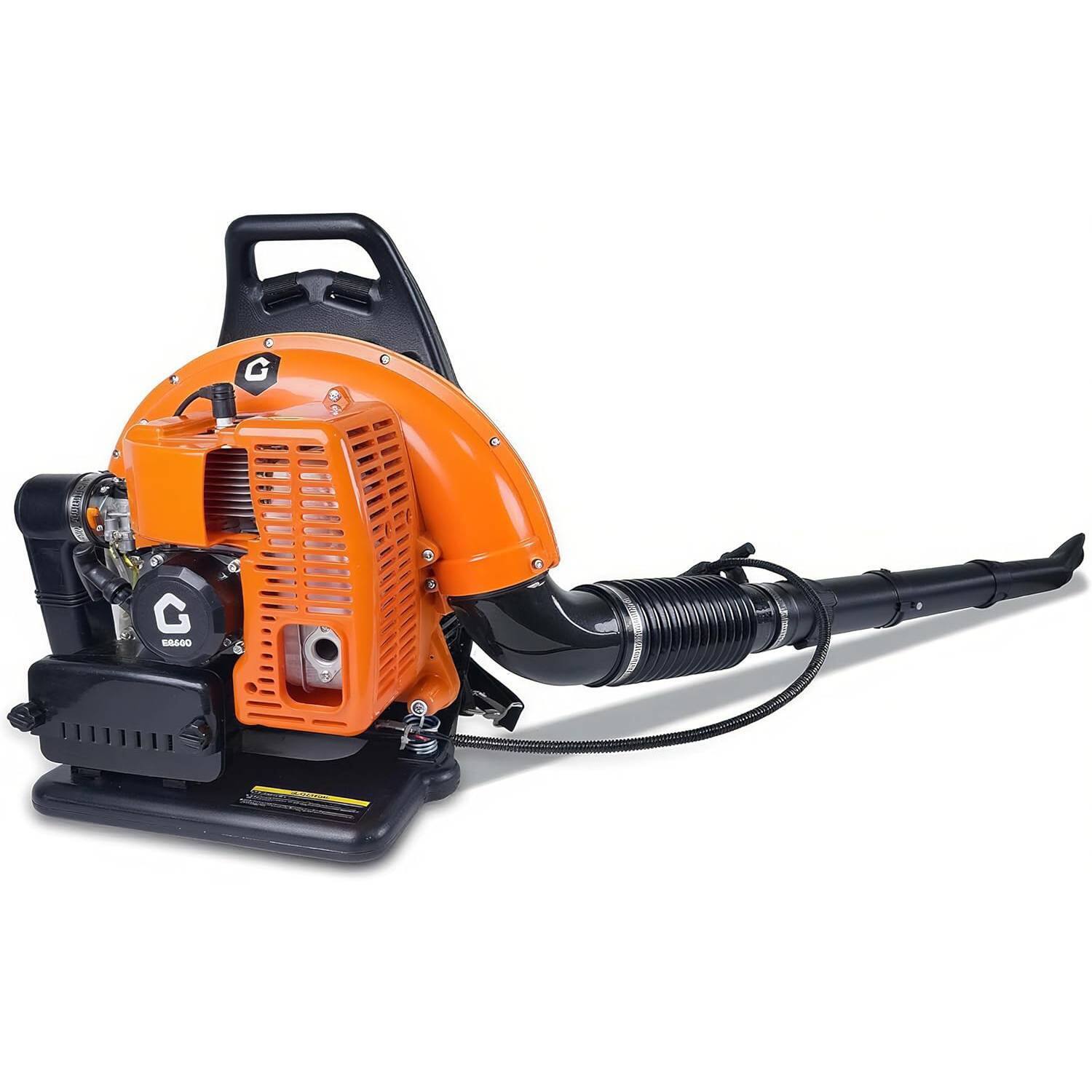 Babevy - 66CC 4.0HP Gas Backpack Leaf Blower, 880 CFM 320 MPH High-Power 2-Stroke Blower with, Variable Speed & Cruise Control - Orange price history on PriceWatchPro