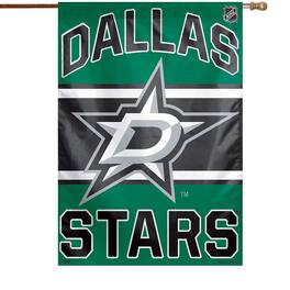 WinCraft - Dallas Stars 28" x 40" Primary Logo Single-Sided Vertical Banner - Multicolor