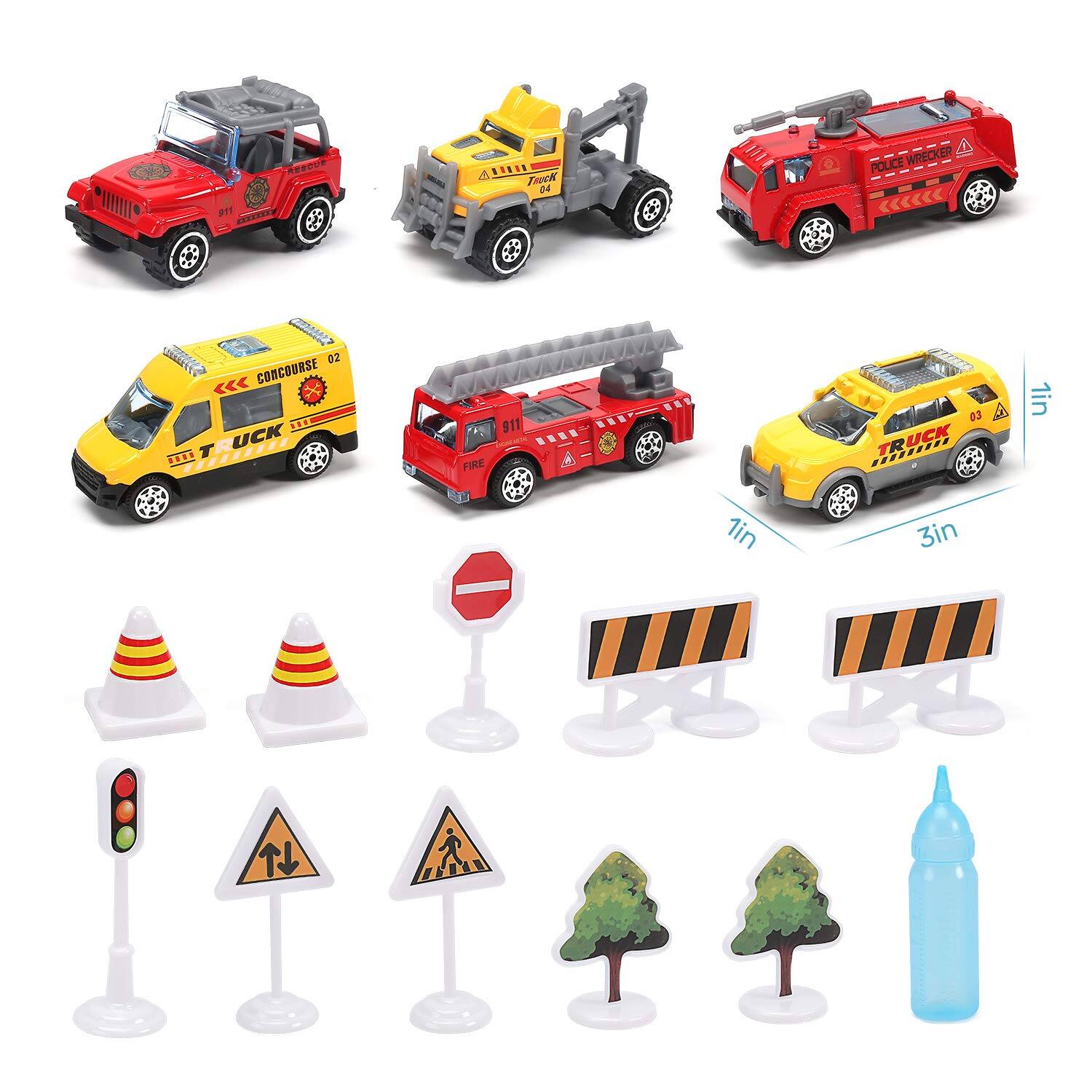 TRUCK 04  
POLICE WRECKER  
02 CONCOURSE  
TUCK  
911  
FIRE  
03 TRUCK