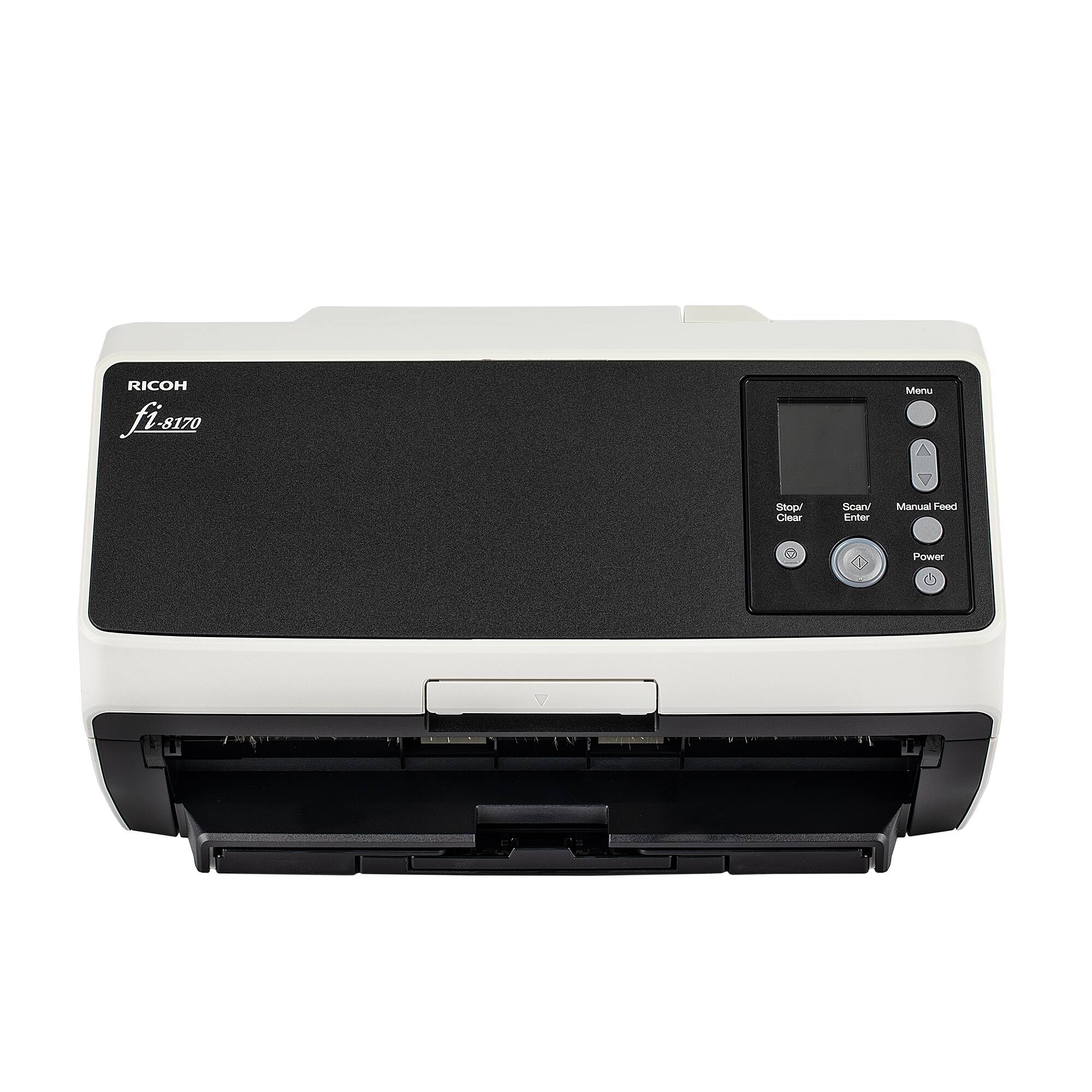 RICOH fi-8170 Menu Stop/Clear Scan/Enter Manual Feed Power