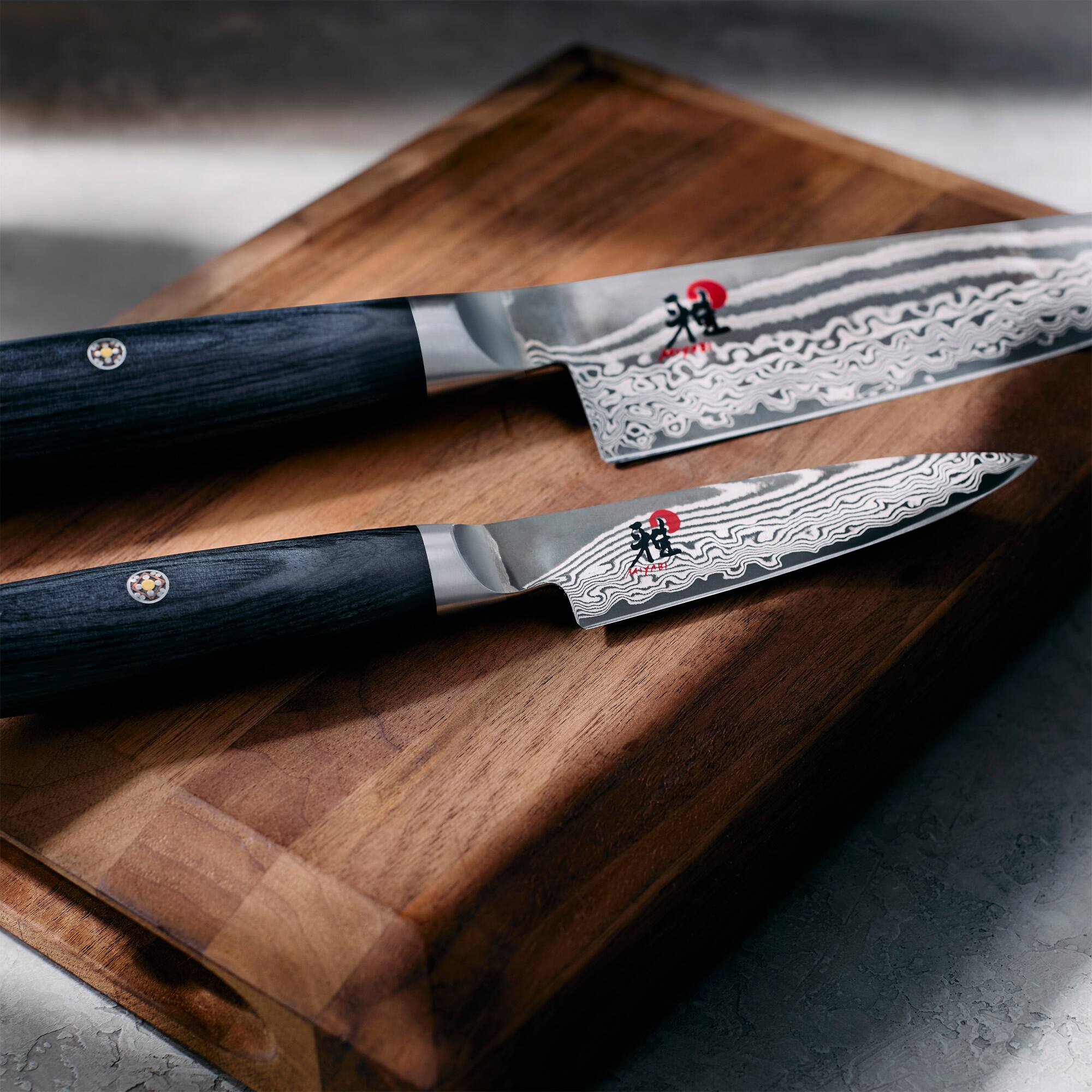 Alt View 3. Miyabi - MIYABI Kaizen II 2-pc Knife Set - Stainless Steel.