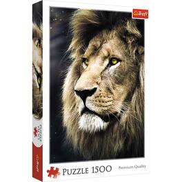 Trefl - Red 1500 Piece Puzzle - Lions portrait