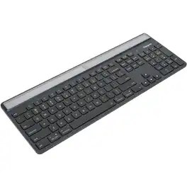 Targus - Sustainable Energy Harvesting EcoSmart Keyboard - Wireless Connectivity - Bluetooth - Full-size - 5 - 104 Key(s) - Macaron