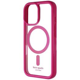 kate spade new york - Kate Spade Ultra Protective Case for MagSafe for Apple iPhone 16 - /Clear - Pink