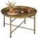 Front. Homcom - Table for Living Room - Gold.