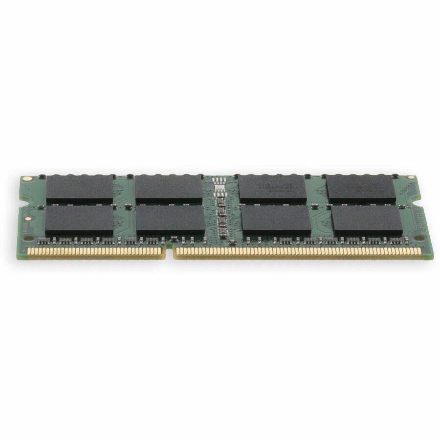 Alt View 3. AddOn - AddOn JEDEC Standard 16GB (2x8GB) DDR3-1600MHz Unbuffered Dual Rank 1.35V 204-pin CL11 SODIMM - For Server - 16 GB (2 x - Black.