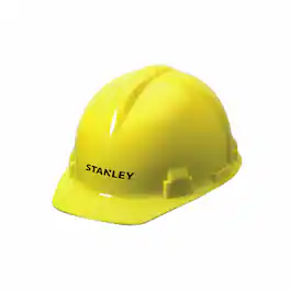 Red Tool Box - Stanley Jr. Hard Helmet | Real Tools for Kids - Yellow