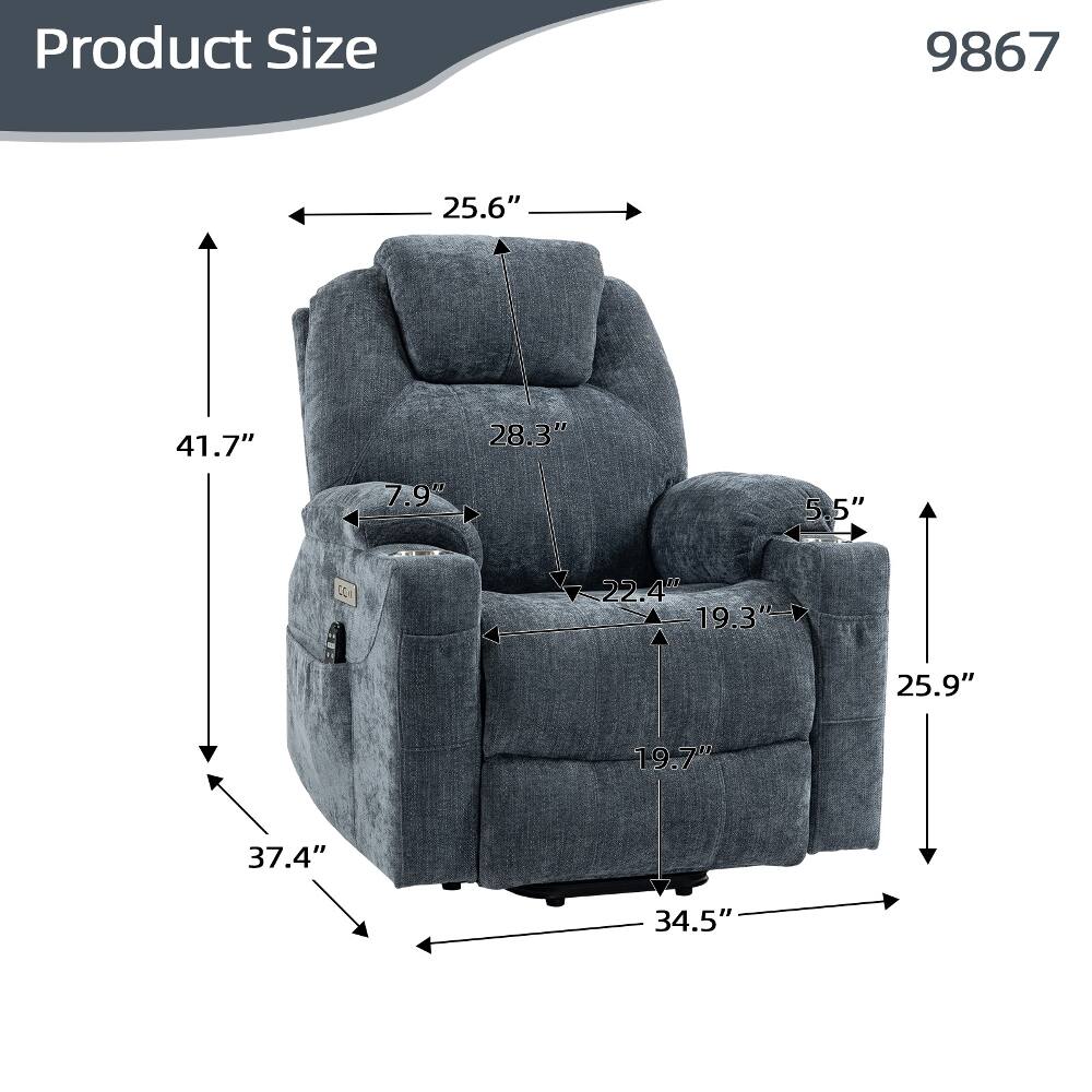 Product Size  
9867  
25.6"  
41.7"  
28.3"  
7.9"  
5.5"  
COM  
22.4" 19.3"  
25.9"  
19.7"  
37.4"  
34.5"