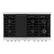 Alt View 1. ZLINE - 48 in. Wide 8 Burner Paramount Double Oven Dual Fuel Range (SDR-WM-48) - Black Matte.