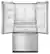 Left. Maytag - 36 in. wide 20 cu. ft. French Door Refrigerator with PowerCold Feature - Stainless steel.