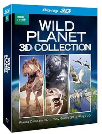 Front. Wild Planet - BLU-RAY 3-D.