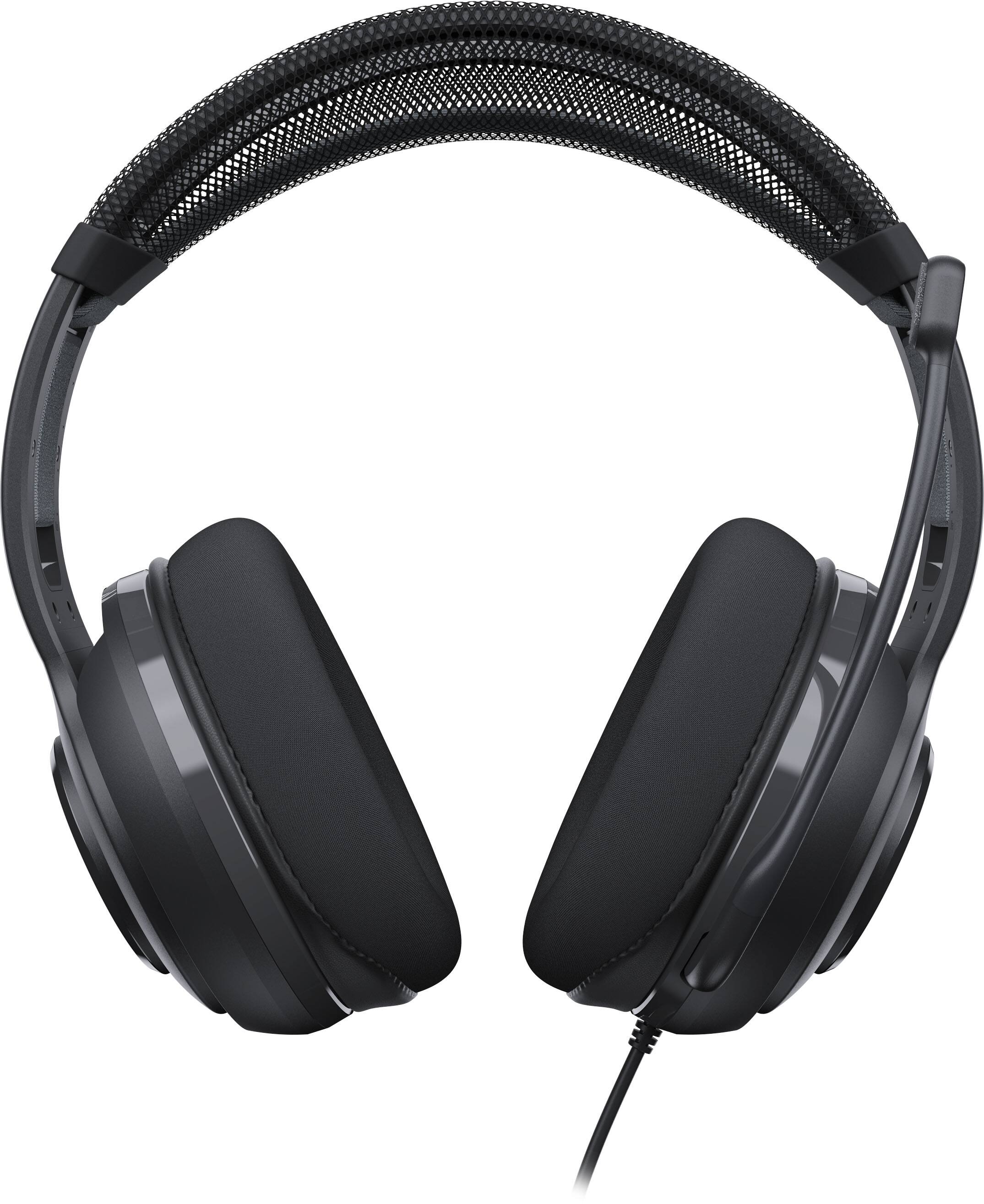 Alt View 7. Turtle Beach - Atlas 200 Wired Multiplatform Over-Ear Gaming Headset for Xbox, PlayStation & PC - Black.