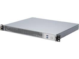 In Win - IW-RF100-S315 1U Short-depth Rackmount Server Chassis, 315W PSU, Front/Rear I/O - Black