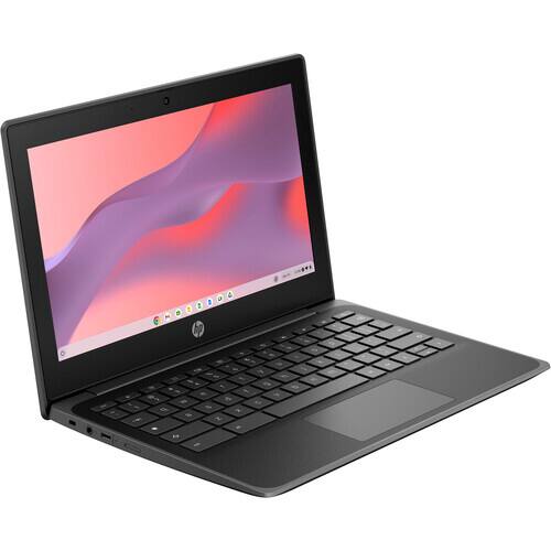 Alt View 1. HP - Fortis G10 11.6" Touch Intel Processor N100 0.7 GHz up to 3.4 GHz 4GB RAM 32GB eMMC ChromeOS - Black.