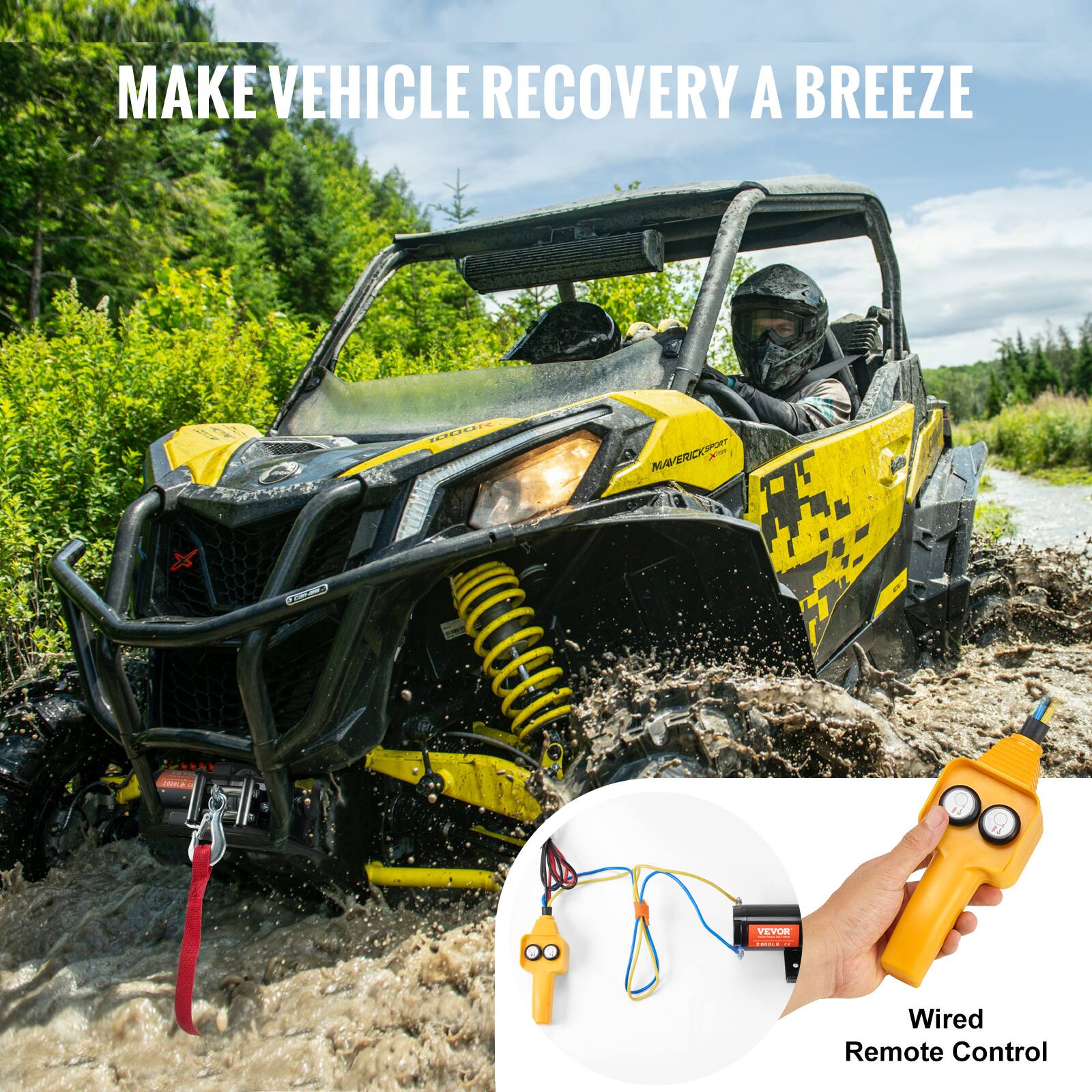 MAKE VEHICLE RECOVERY A BREEZE

MAVERICK

Wired Remote Control