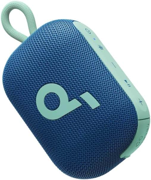 Front. Soundcore - soundcore Select 4 Go Bluetooth Shower Portable Wireless Speaker by Anker, Blue - Blue.