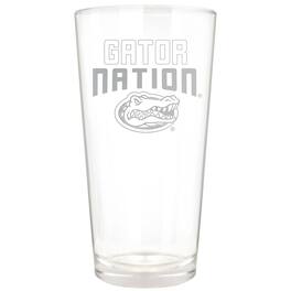 Great American Products - Florida Gators Etched 16oz. Rally Cry Pint Glass - Multicolor