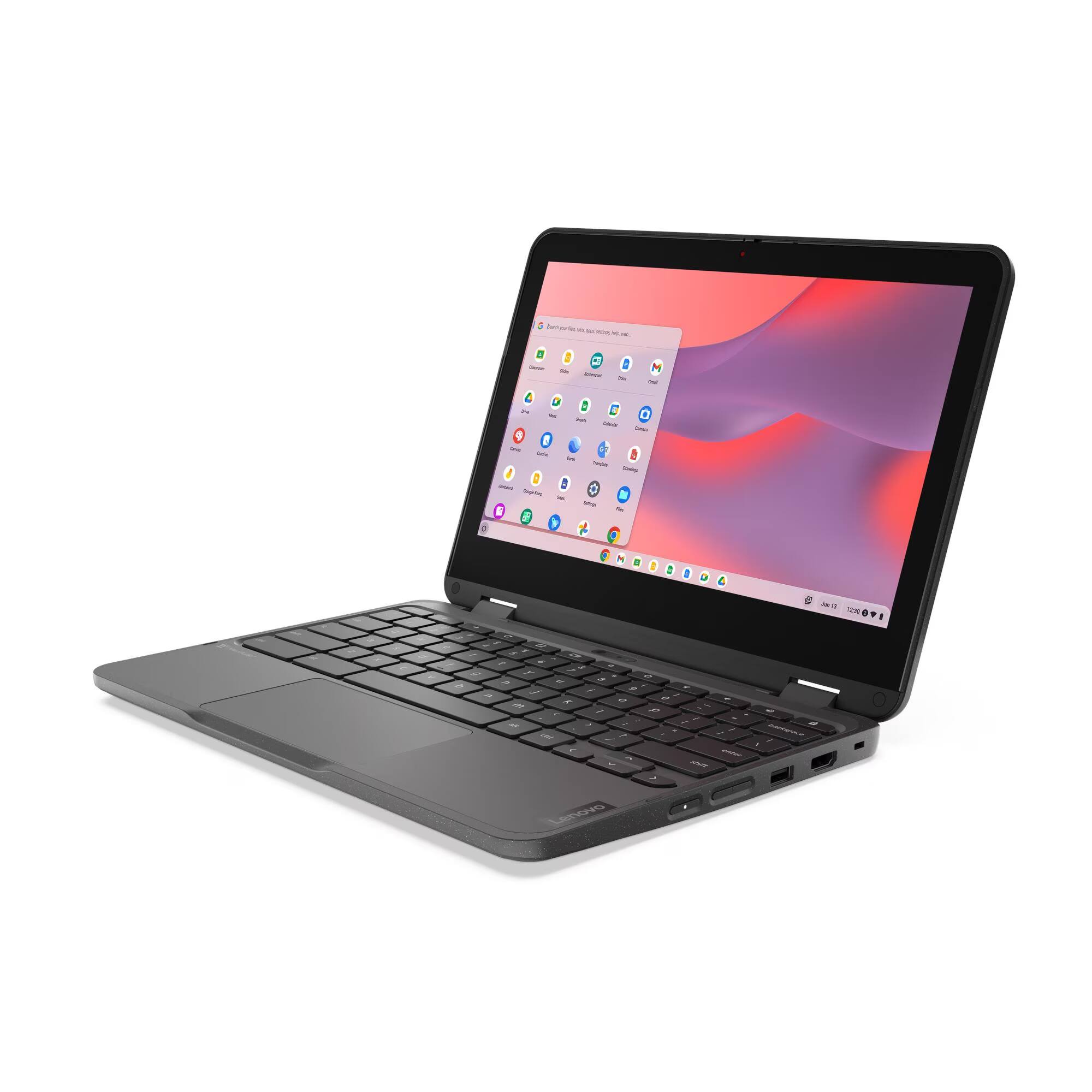 Back. Lenovo - Lenovo 500E G4S 11.6" Laptop Intel Intel N100 8GB RAM 64GB SSD Chrome OS.