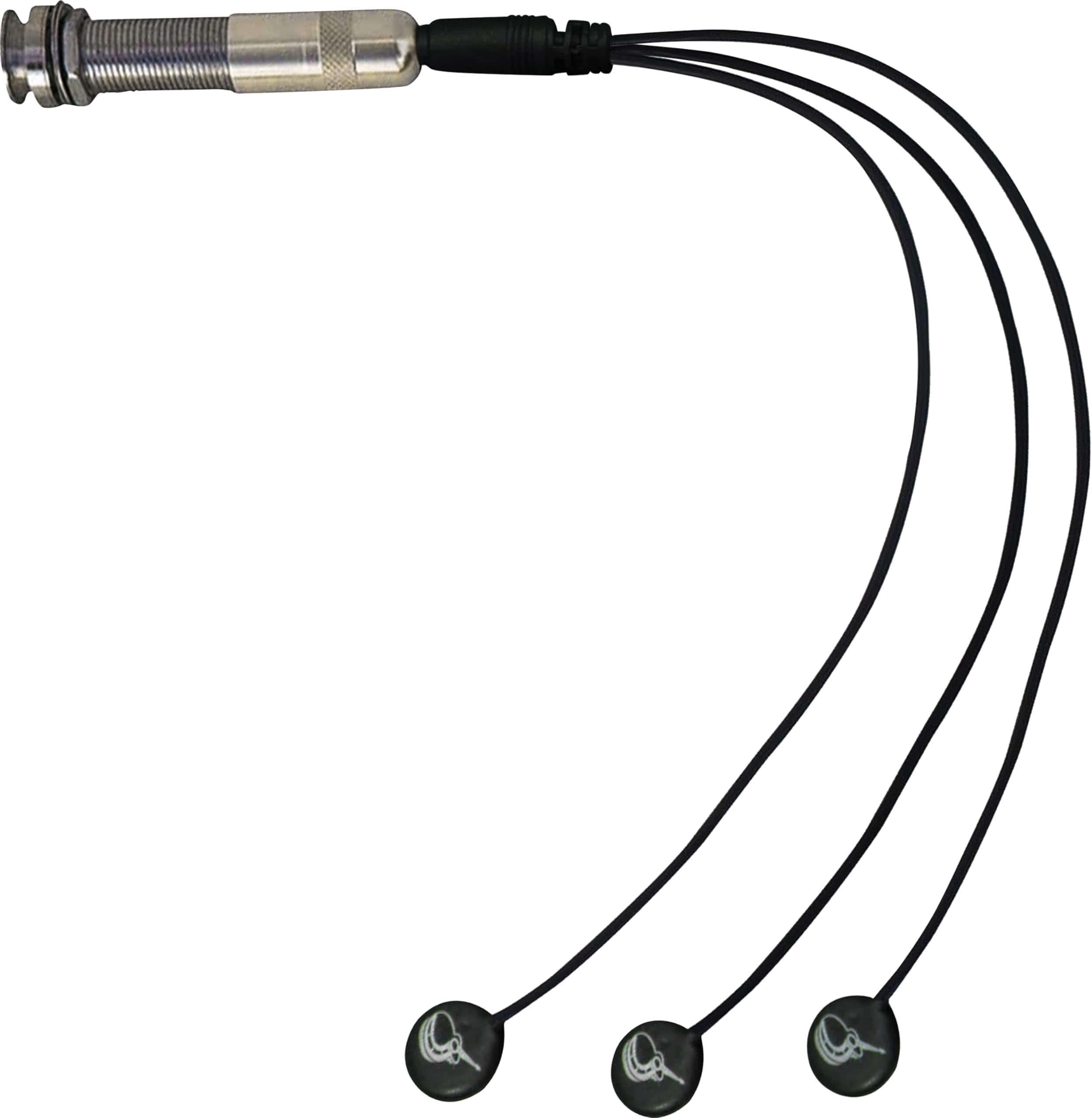 Dazzling Pops - Passive Piezo Acoustic Pickup - Ep001k Three Balanced German-made Elements For Guitars (ceramic) - 12mm 3-Piezo Pickup Acoustic Guitar Pickup