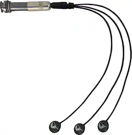 Dazzling Pops - Passive Piezo Acoustic Pickup - Ep001k Three Balanced German-made Elements For Guitars (ceramic) - 12mm 3-Piezo Pickup Acoustic Guitar Pickup