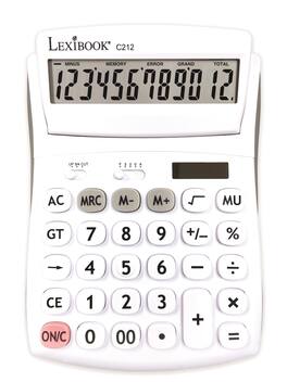 Lexibook - 12-digit Desktop Calculator