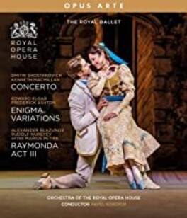 Royal Ballet Orchestra Of The Royal Opera House Sorokin - Concerto / Enigma Variations - BLU-RAY