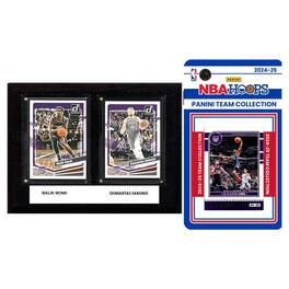 C&I Collectibles - Sacramento Kings 6" x 8" Player Plaque & 2024 Team Trading Card Set - Multicolor