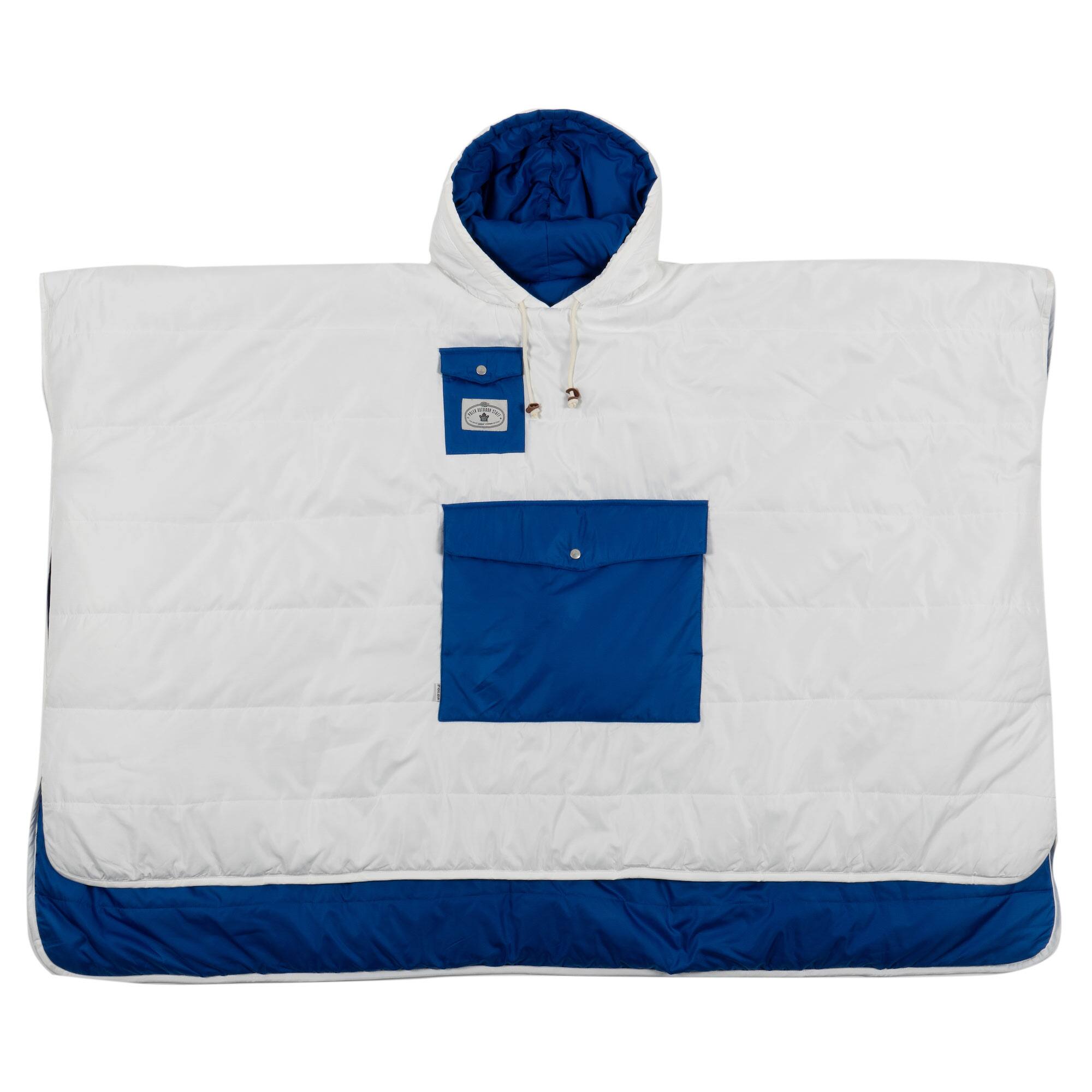 Alt View 3. Poler - Toronto Maple Leafs Reversible Camp Poncho - Multicolor.
