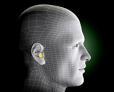 Alt View 1. 3M - E-A-R Classic Uncorded Earplugs, 29 dB, 200/Box - Yellow.