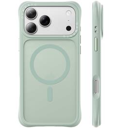 Ornarto - for iPhone 17 Pro Max Case 6.9", Slim Shockproof Translucent Matte Phone Case with MagSafe - Light Green