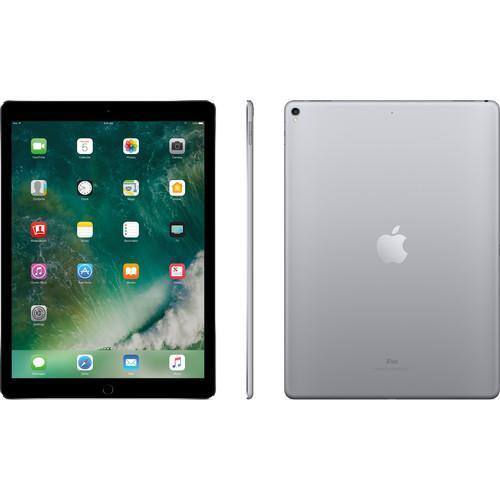 Left. Apple - Refurbished iPad Pro 12.9 (1st Gen) A1652 (WiFi + Cellular Unlocked) 128GB - Space Gray.