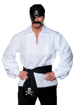 Underwraps - Pirate 5 Piece Adult Costume Accessory Kit | One Size - Black