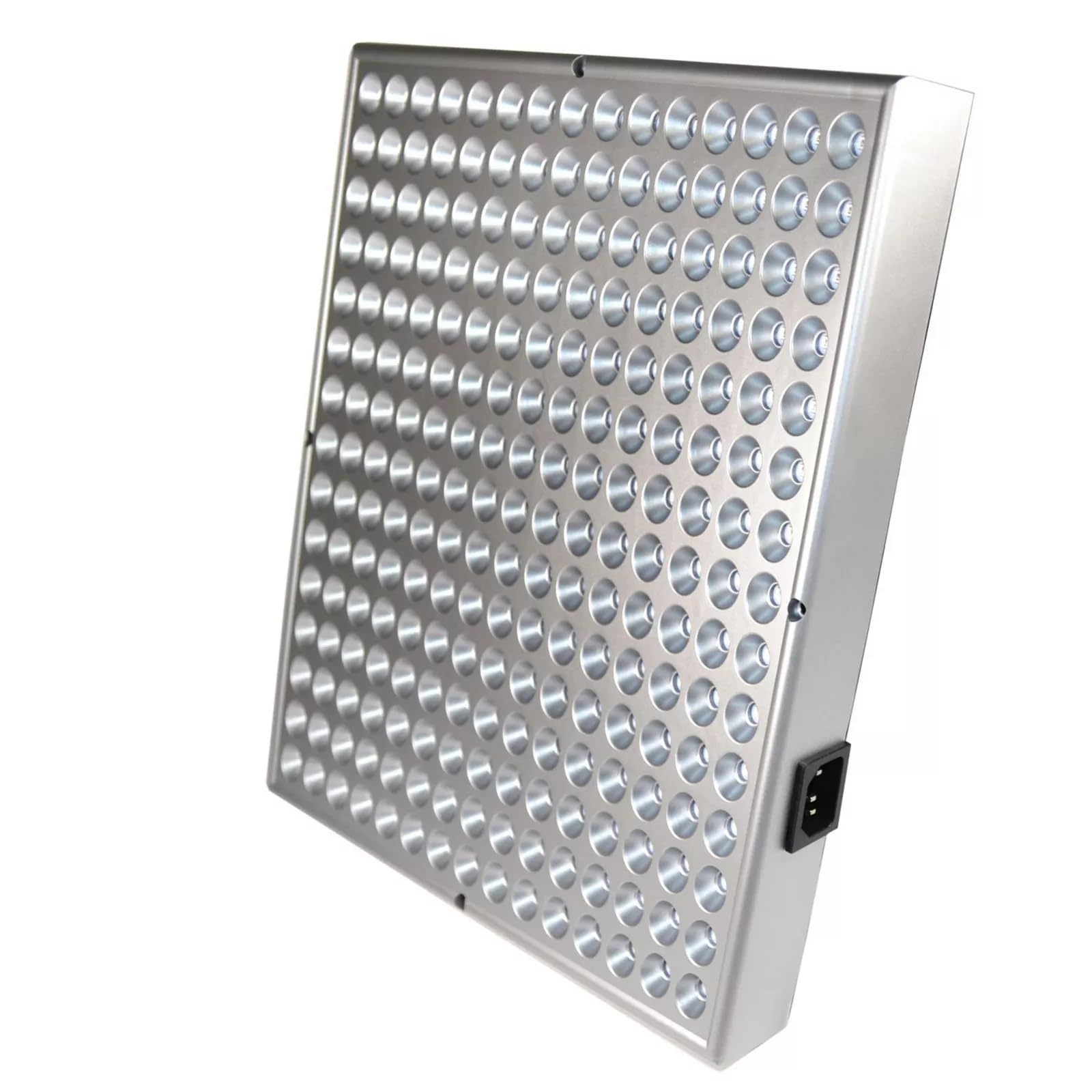 Alt View 3. HQRP - 225 LED Grow Light Panel 45 W Multicolor 12 in Square Indoor Plant Hydroponic Lamp with Hanging Kit.